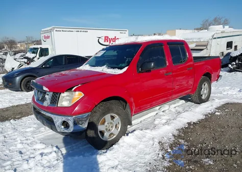 2006 Nissan Frontier Se from USA, damaged, VIN 1N6AD07U46C472725
